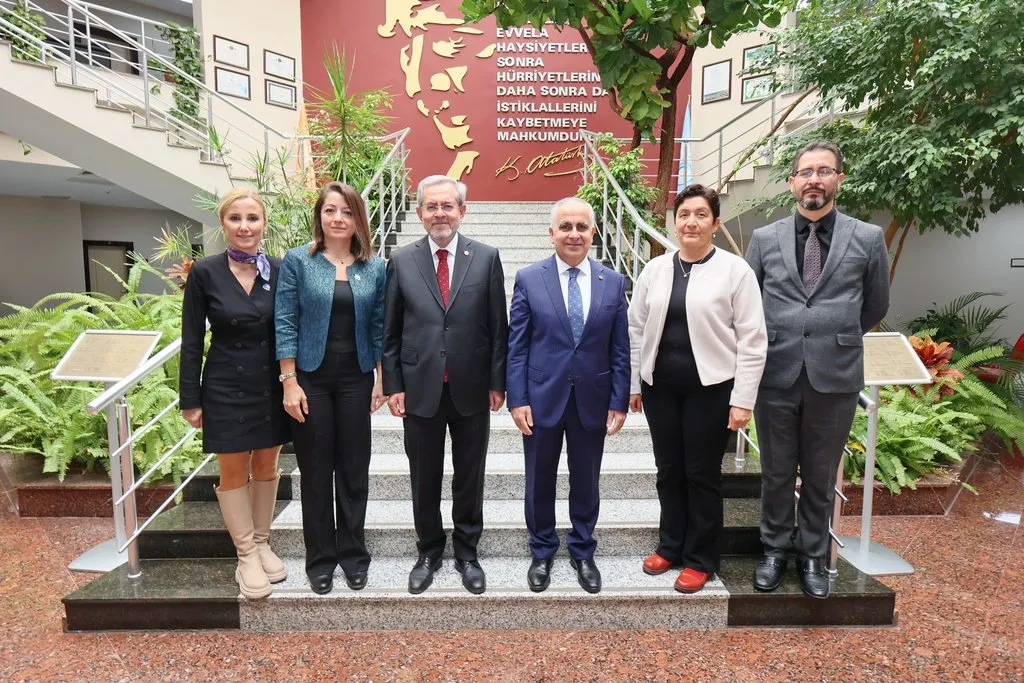 Ankara Üniversitesi Rektörü Ünüvar, Rektör Doğan’ı ziyaret etti
