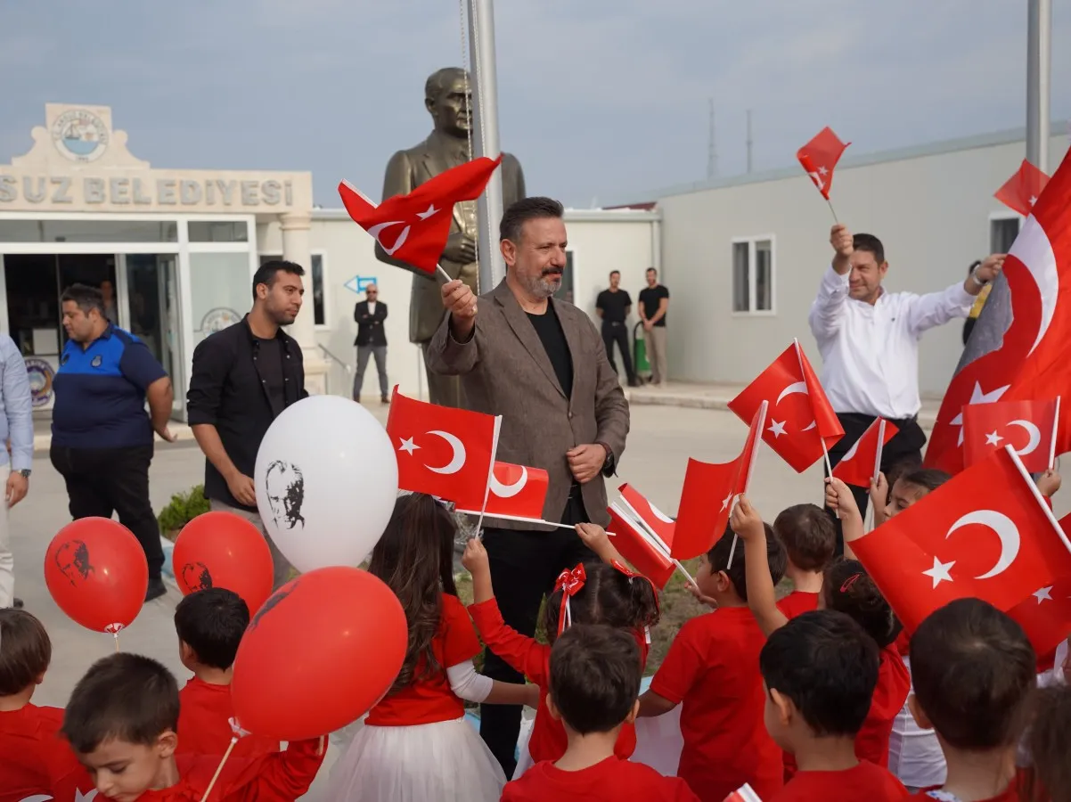 Arsuz Belediyesi, 29 Ekim Cumhuriyet Bayramı Çoşkusunu minik adımlarla büyütüyor