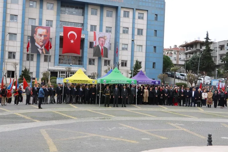 29 Ekim Cumhuriyet Bayramı çelenk sunma töreni