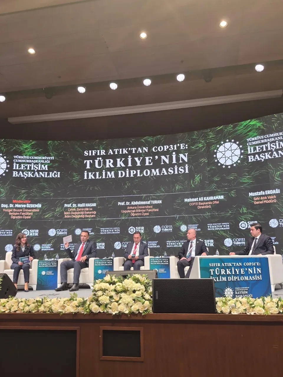 Osmaniye Korkut Ata Üniversitesi “Sıfır Atık’tan COP31’e: Türkiye’nin İklim Diplomasisi” paneline katıldı
