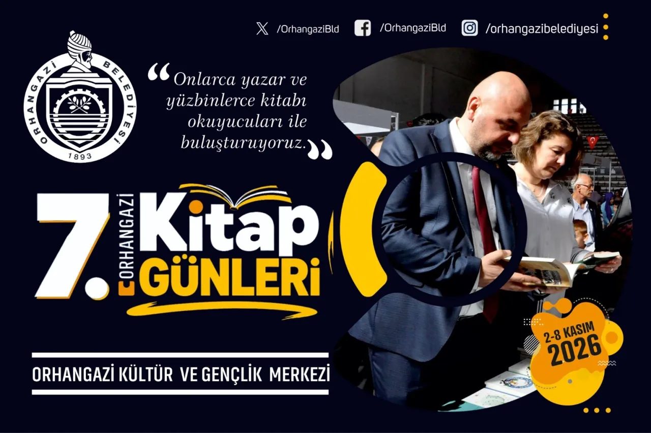 Orhangazi Belediyesi 7. Orhangazi kitap günleri başlıyor