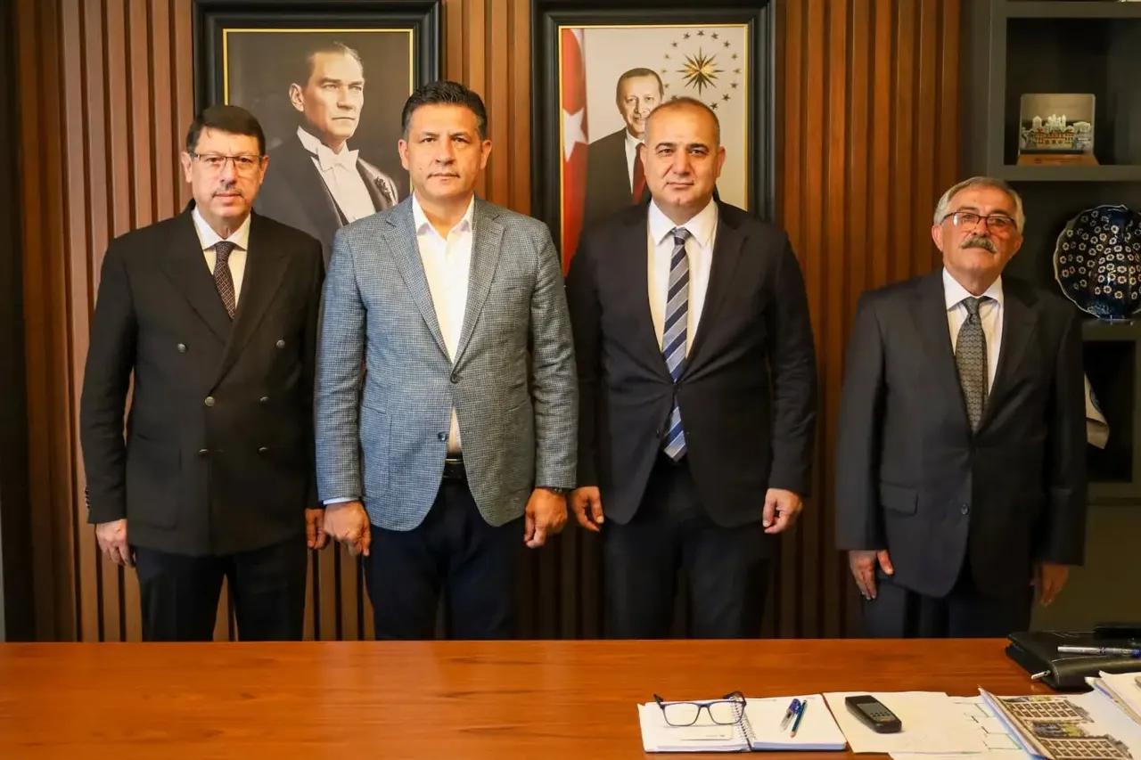 Kozan Belediyesi, Misafilerleri Belediyesinde ağırladı