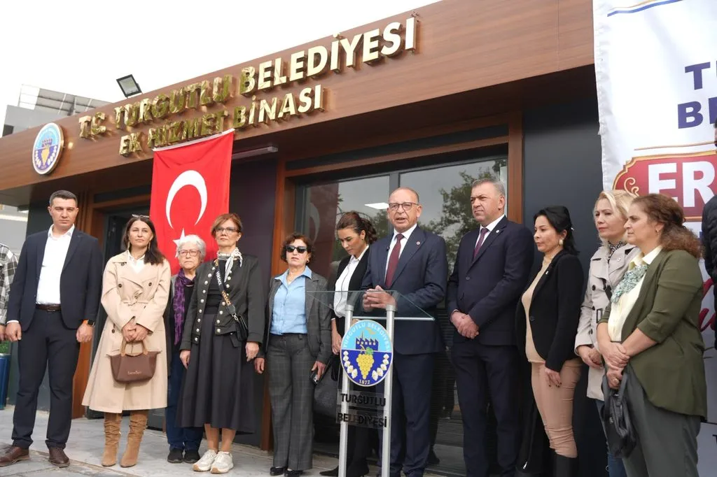 Turgutlu Belediyesinden Ergenekon Mahallesine yeni Ek hizmet binası