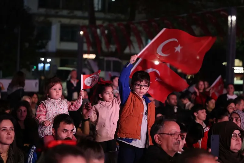103. Yıl Cumhuriyet Yürüyüşü yapıldı