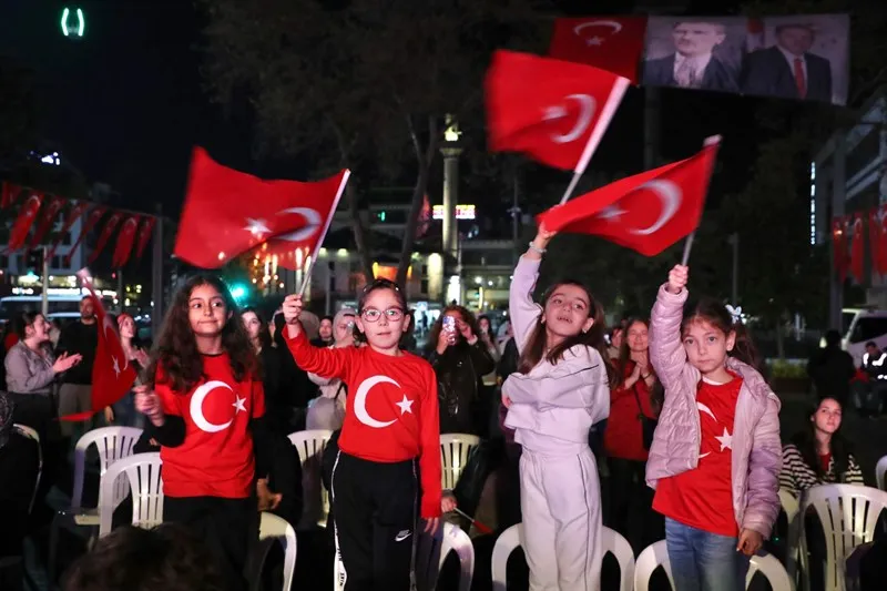 103. Yıl Cumhuriyet Yürüyüşü yapıldı