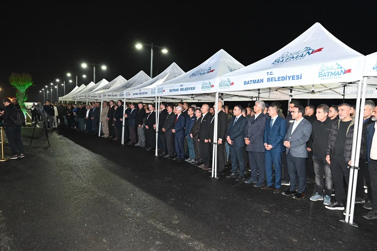 Mavi Yeşil Batman Projesi’nin 1. etabı hizmete açıldı