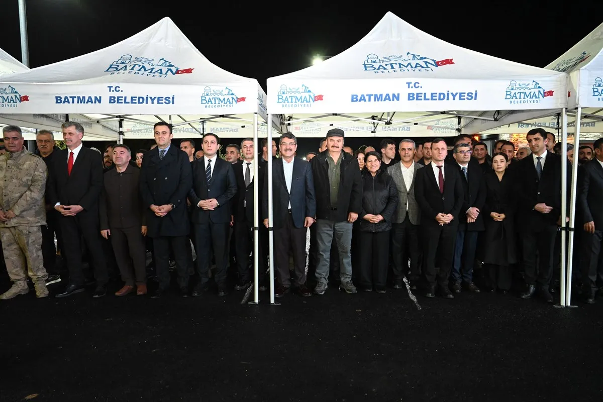 Mavi Yeşil Batman Projesi’nin 1. etabı hizmete açıldı