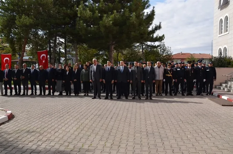 29 Ekim Cumhuriyet Bayramı Çelenk Sunma töreni