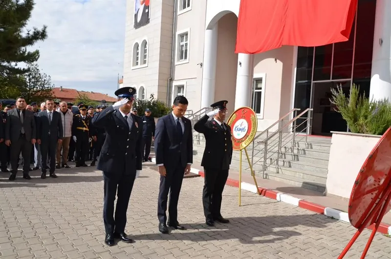 29 Ekim Cumhuriyet Bayramı Çelenk Sunma töreni