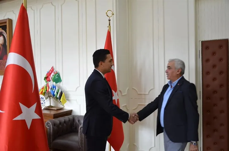 29 Ekim Cumhuriyet Bayramı Çelenk Sunma töreni