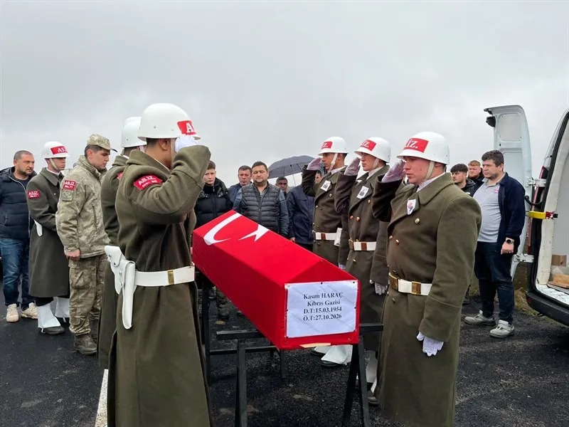 Kıbrıs Gazisi Kasım Haraç, 27 Ekim 2026 tarihinde vefat etti