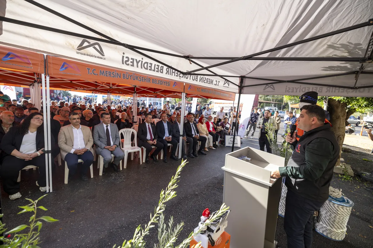 Mersin Büyükşehir’in tarımsal destekleri Erdemli ve Silifke’de üreticilerle buluştu