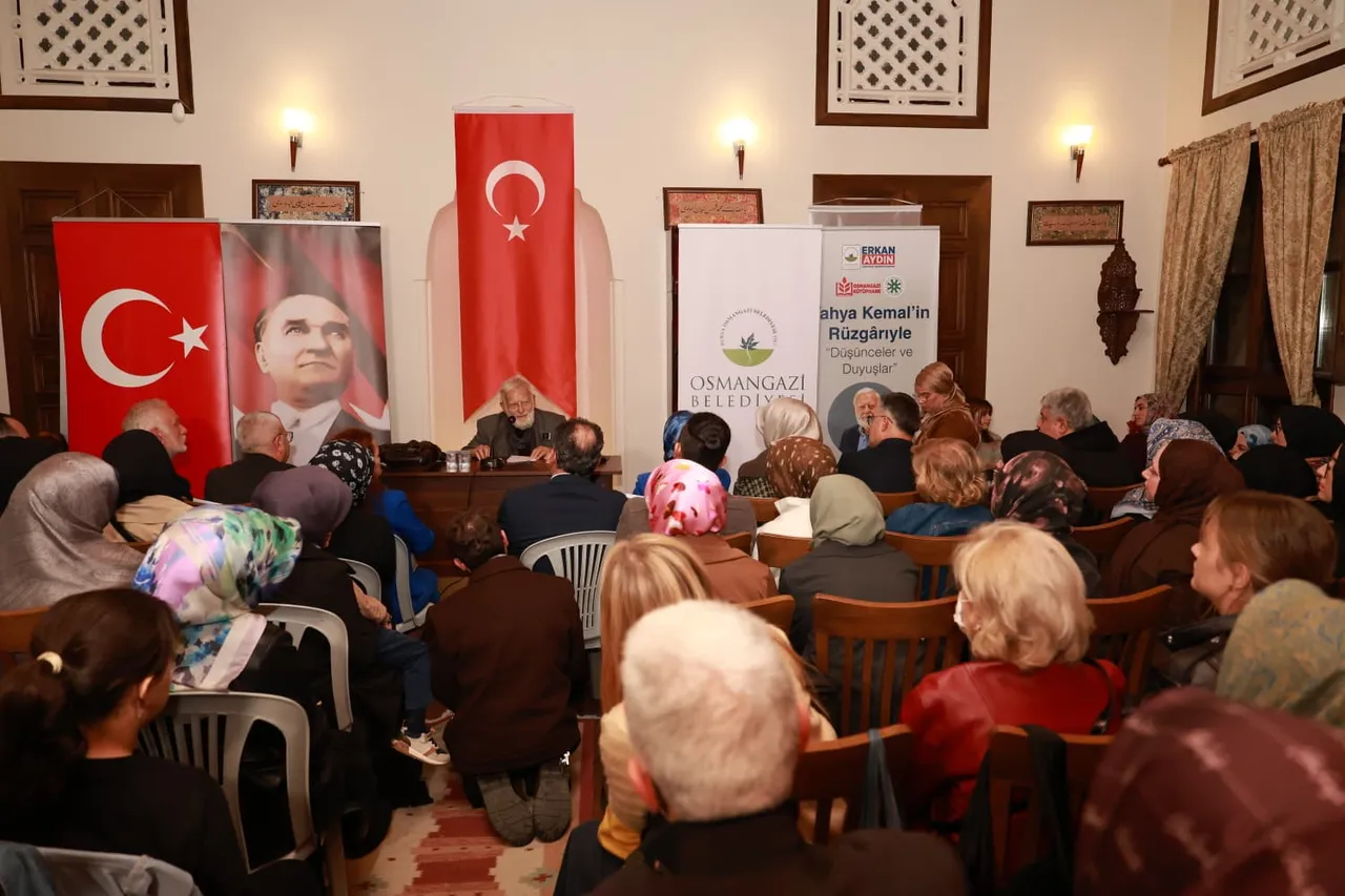 Osmangazi’de Yahya Kemal’in düşünce dünyası ele alındı