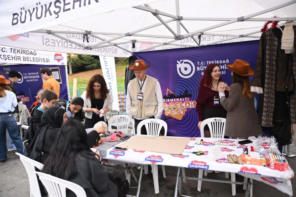 Tekirdağ'da Hoş Geldin Fest, Cumhuriyet coşkusuyla renklendi