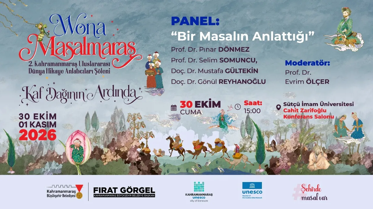 2. Kahramanmaraş Dünya Hikâye Anlatıcıları Şöleni başlıyor