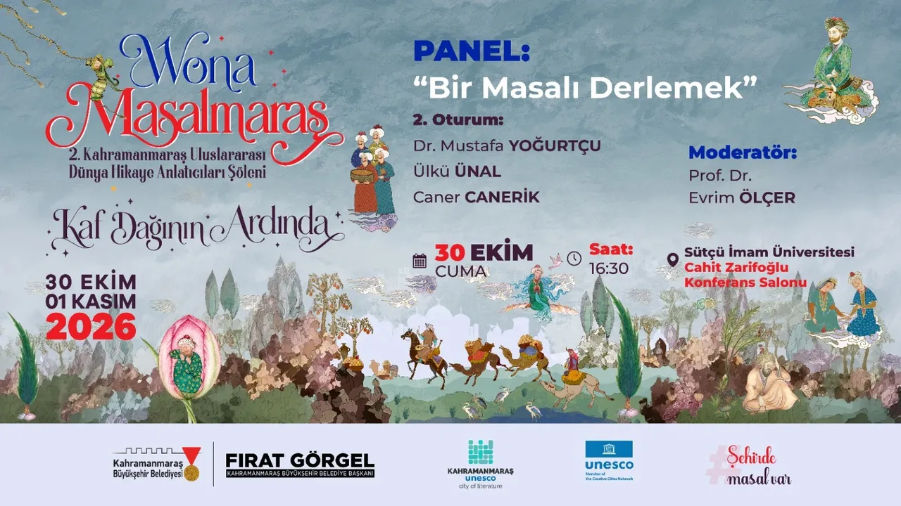 2. Kahramanmaraş Dünya Hikâye Anlatıcıları Şöleni başlıyor