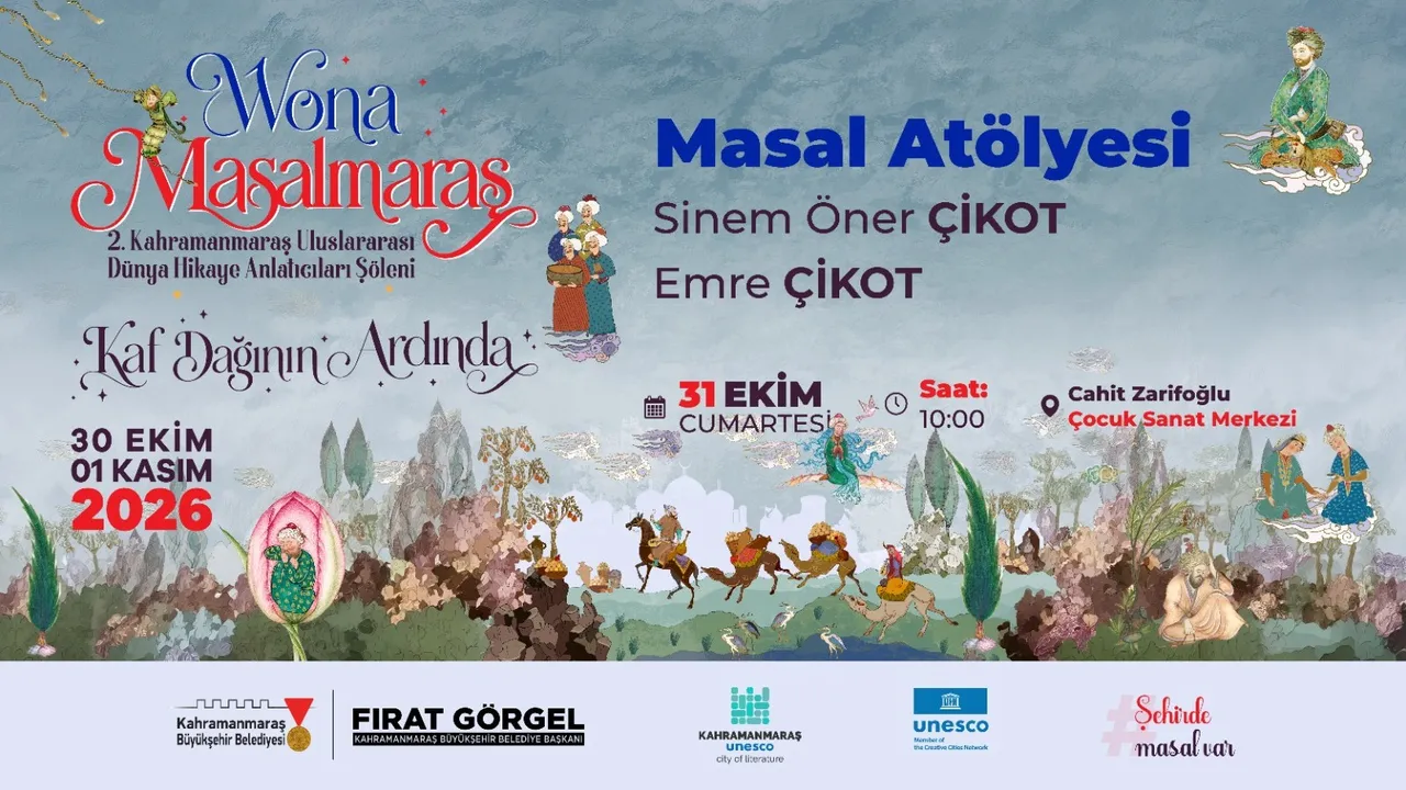2. Kahramanmaraş Dünya Hikâye Anlatıcıları Şöleni başlıyor