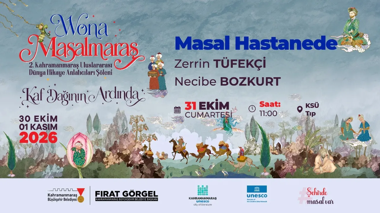 2. Kahramanmaraş Dünya Hikâye Anlatıcıları Şöleni başlıyor