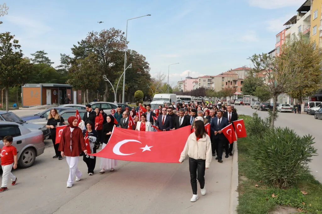 Cumhuriyet coşkusu miniklerle güzelleşti