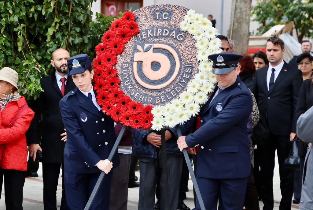 Tekirdağ'da Cumhuriyet'in 103. Yılı coşkuyla kutlandı
