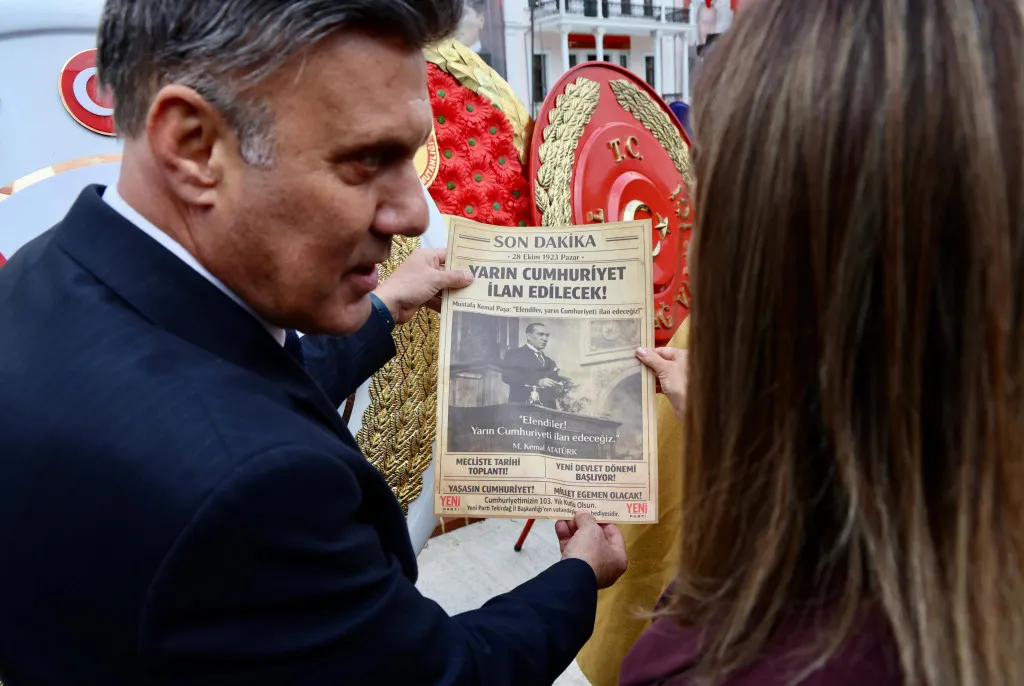 Tekirdağ'da Cumhuriyet'in 103. Yılı coşkuyla kutlandı