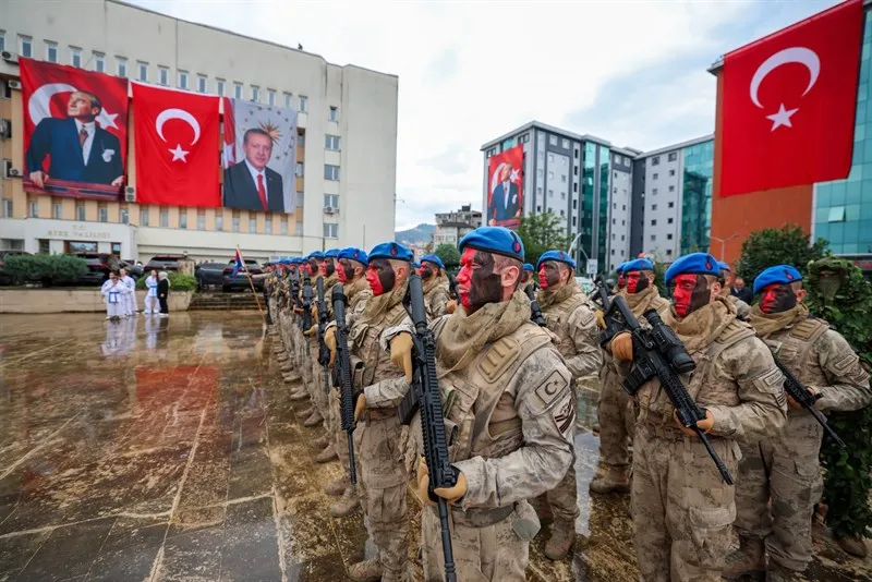 Rize’de Cumhuriyet'in 103. Yılı coşkuyla kutlandı