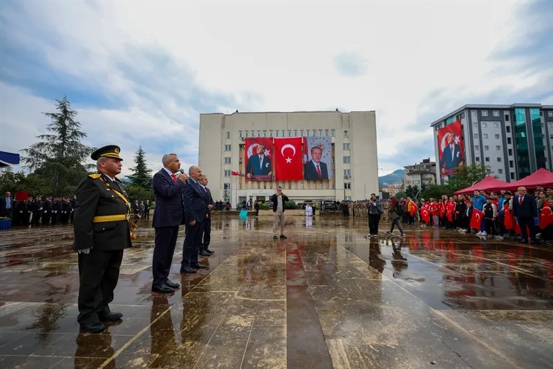 Rize’de Cumhuriyet'in 103. Yılı coşkuyla kutlandı