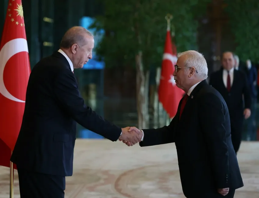 Cumhurbaşkanı Erdoğan, 29 Ekim Cumhuriyet Bayramı tebriklerini kabul etti