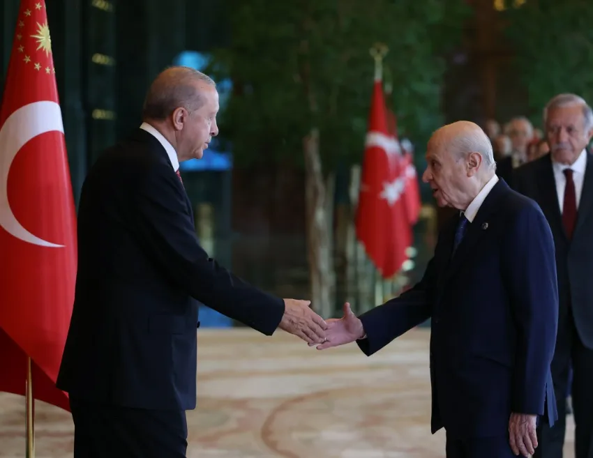 Cumhurbaşkanı Erdoğan, 29 Ekim Cumhuriyet Bayramı tebriklerini kabul etti