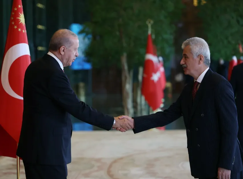 Cumhurbaşkanı Erdoğan, 29 Ekim Cumhuriyet Bayramı tebriklerini kabul etti