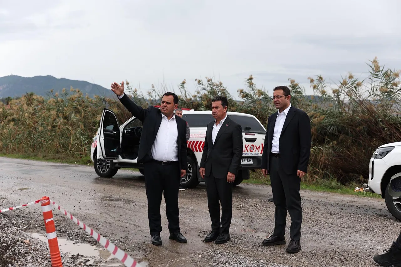 Başkan Aras Dalaman’da yağıştan etkilenen bölgeleri inceledi