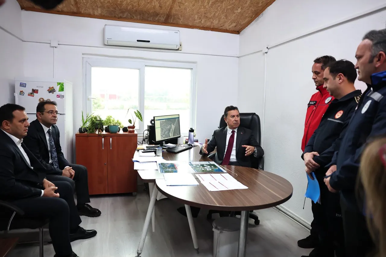 Başkan Aras Dalaman’da yağıştan etkilenen bölgeleri inceledi