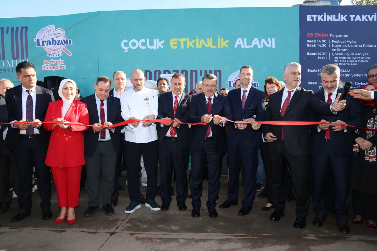 Trabzon Gastronomi Festivali'ne açılış