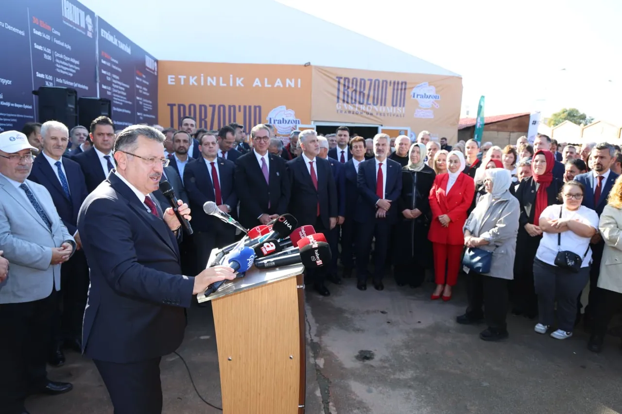 Trabzon Gastronomi Festivali'ne açılış