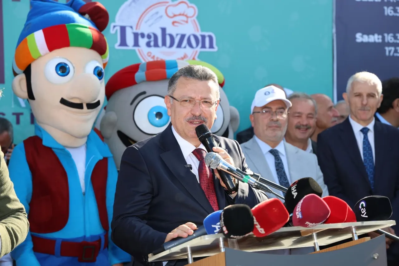 Trabzon Gastronomi Festivali'ne açılış