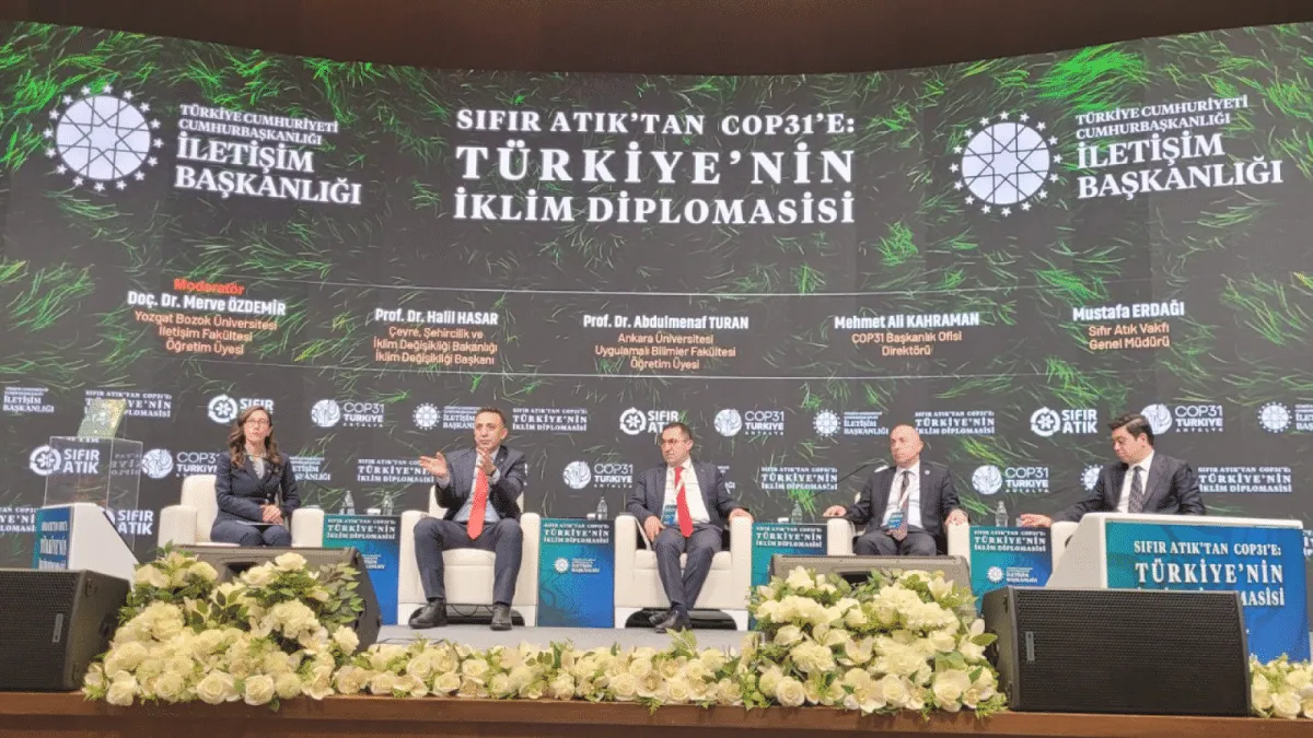 Afyonkarahisar Sağlık Bilimleri Üniversitesi, Sıfır Atık’tan COP31’e Türkiye’nin İklim Diplomasisi konulu panele katıldı