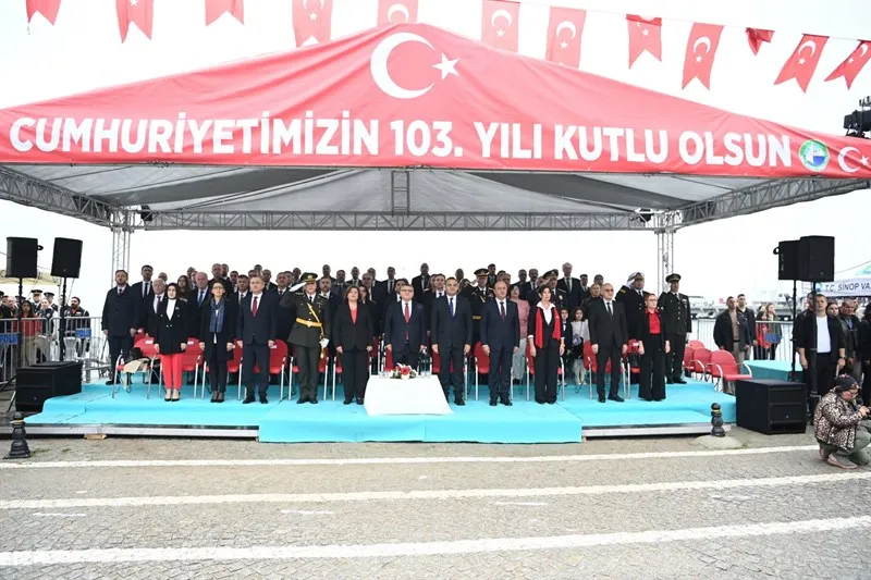 29 Ekim Cumhuriyet Bayramı coşkuyla kutlandı