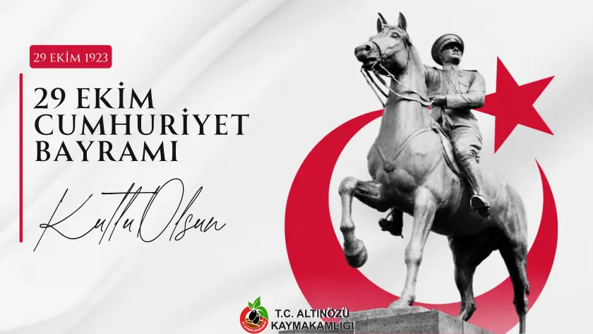 Cumhuriyet'in 103. Yılı kutlu olsun