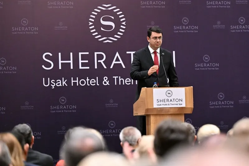Vali Kartal, Sheraton Uşak Oteli’nin resmî açılış törenine katıldı
