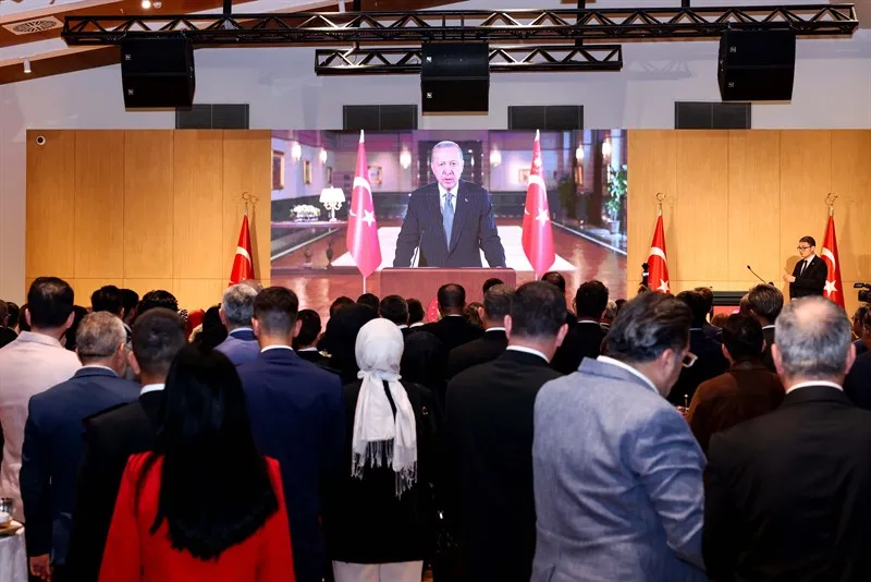 29 Ekim Cumhuriyet Bayramı Kabul Töreni düzenlendi
