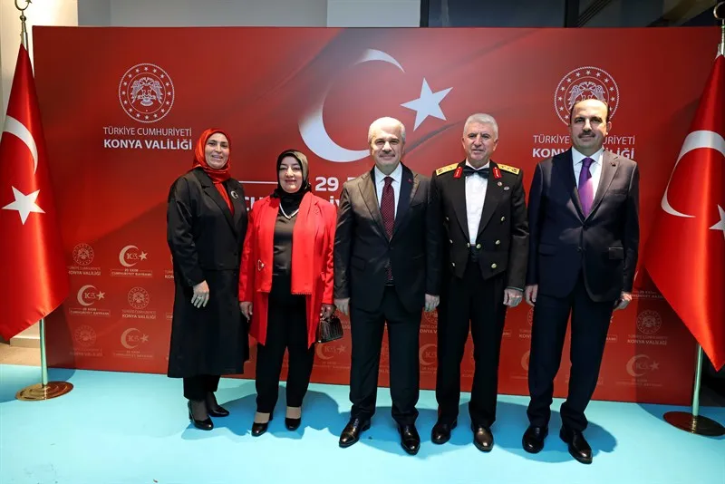 29 Ekim Cumhuriyet Bayramı Kabul Töreni düzenlendi