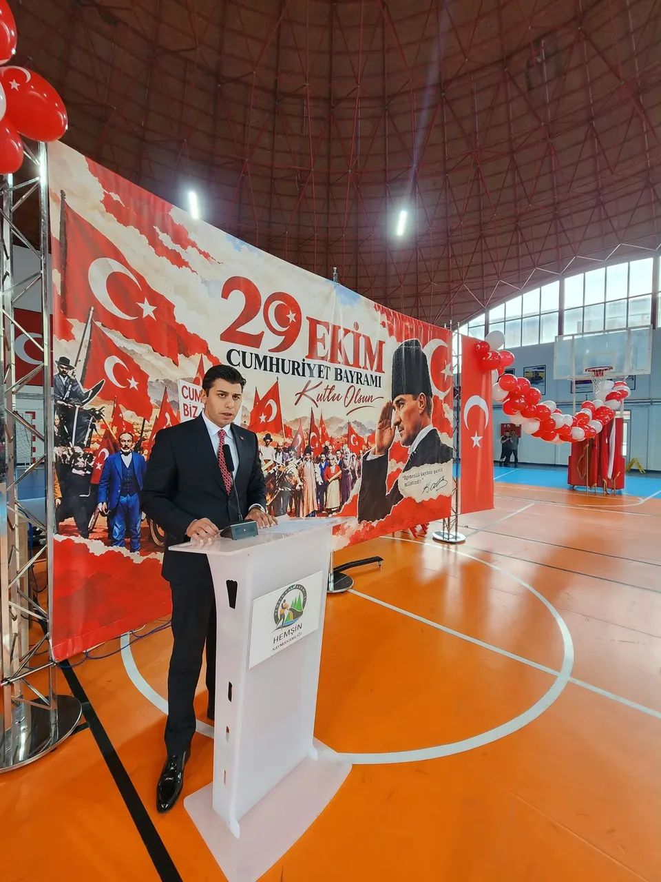 Cumhuriyet'in 103. Yılı coşkuyla kutlandı