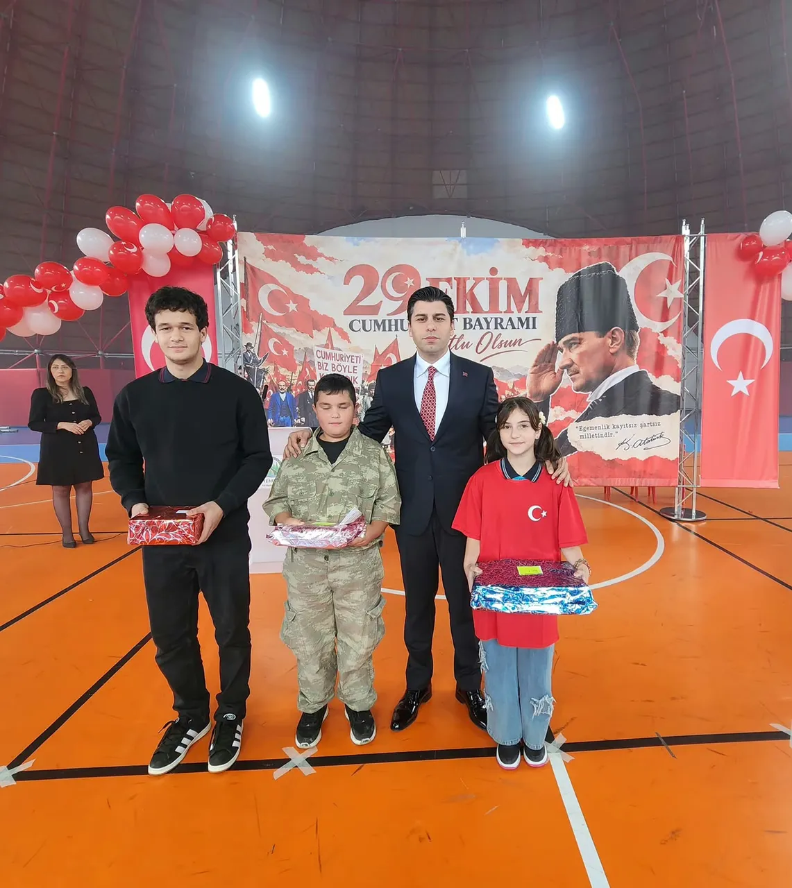 Cumhuriyet'in 103. Yılı coşkuyla kutlandı