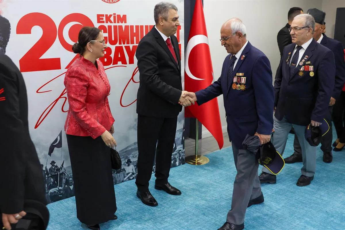 Mersin’de 29 Ekim Cumhuriyet Bayramı Resepsiyonu düzenlendi