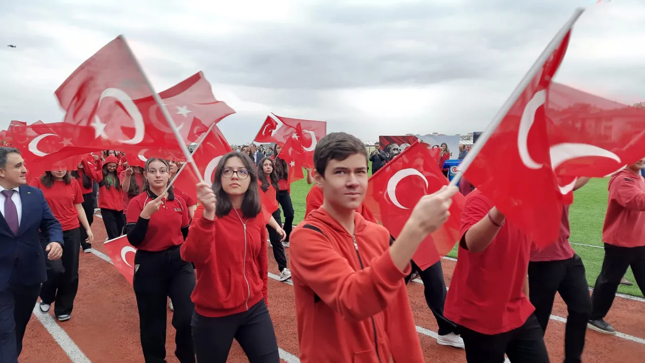 Cumhuriyet'in 103. Yılı coşkuyla kutlandı