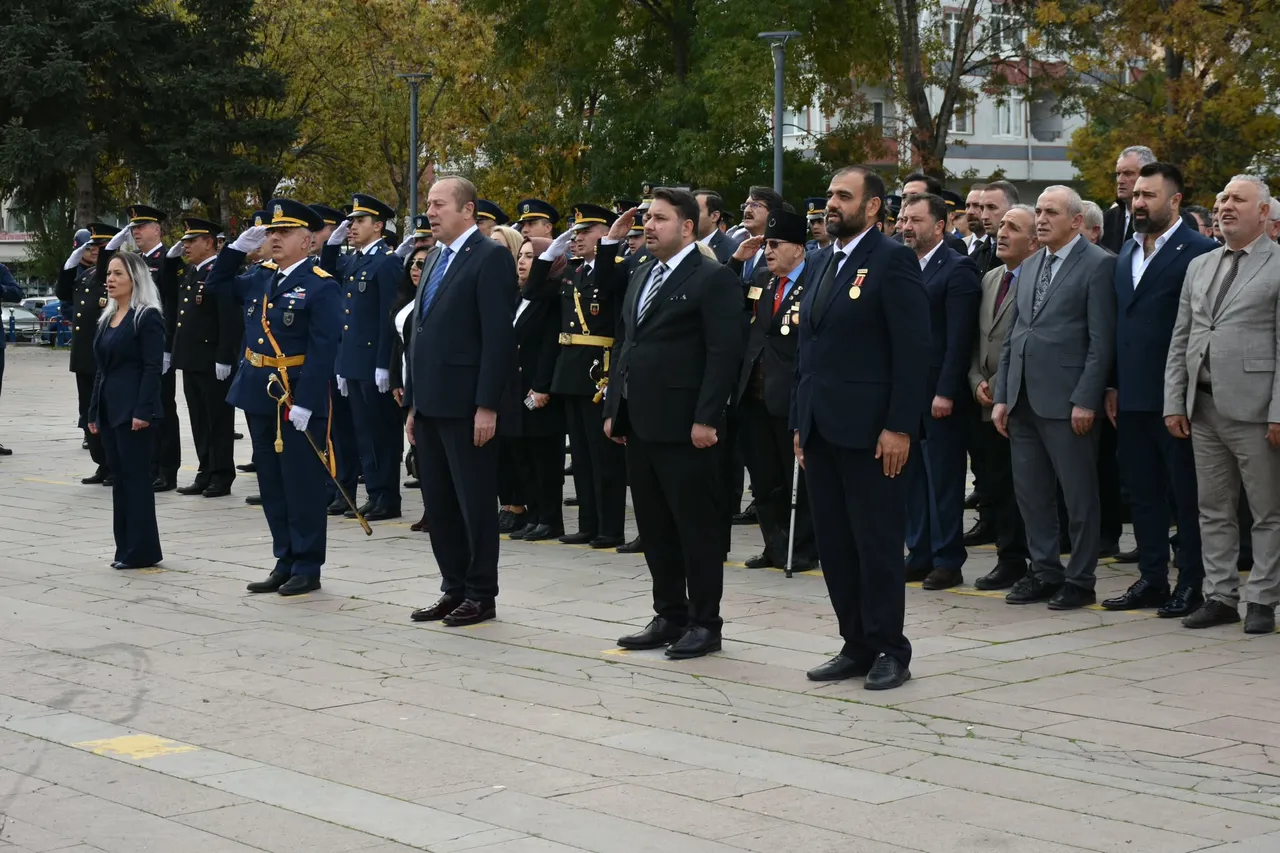 29 Ekim Cumhuriyet Bayramı Çelenk Sunma Töreni