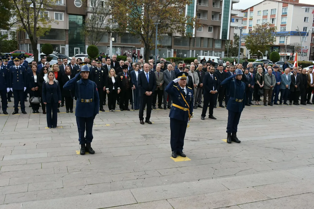 29 Ekim Cumhuriyet Bayramı Çelenk Sunma Töreni