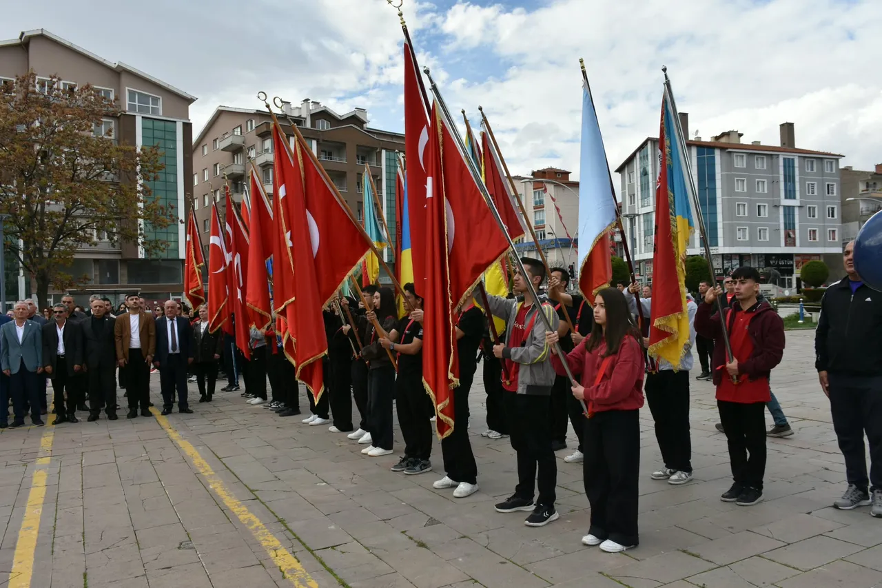 29 Ekim Cumhuriyet Bayramı Çelenk Sunma Töreni
