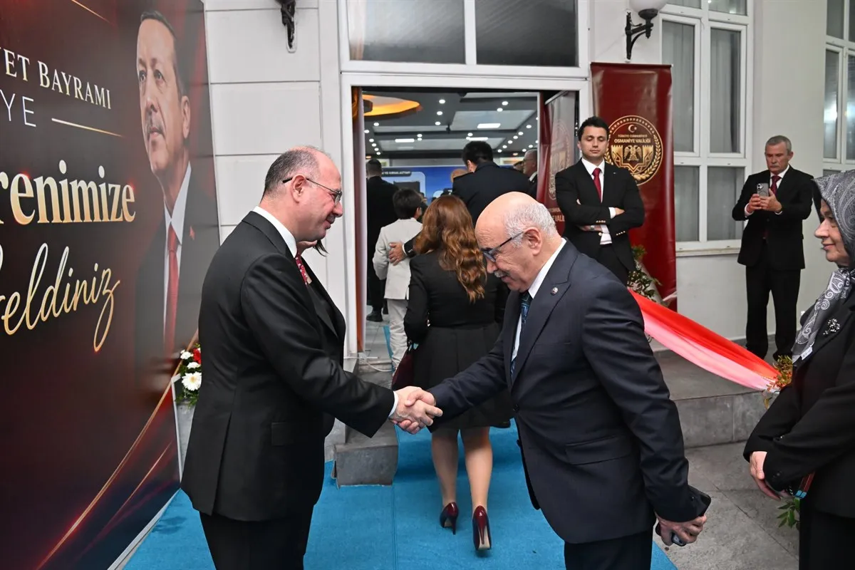 Cumhuriyet'in 103. Yılı onuruna kabul töreni düzenlendi
