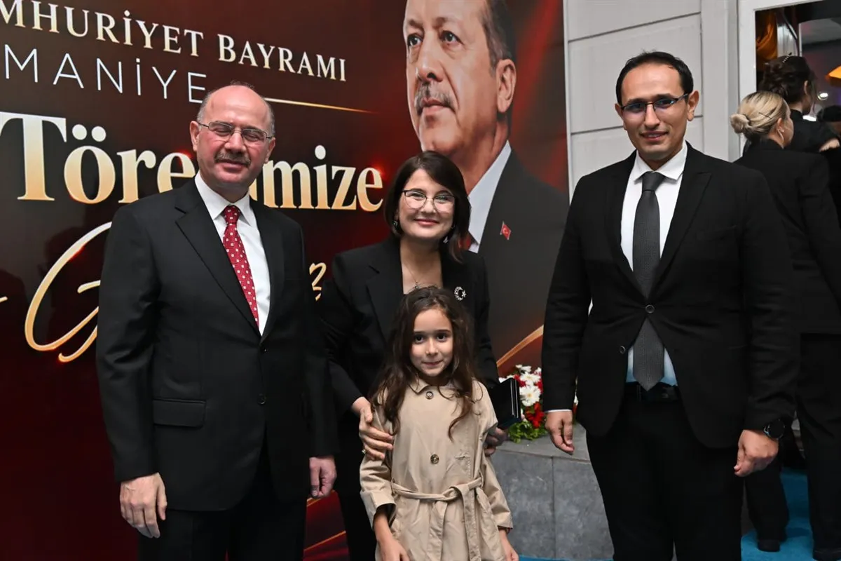 Cumhuriyet'in 103. Yılı onuruna kabul töreni düzenlendi